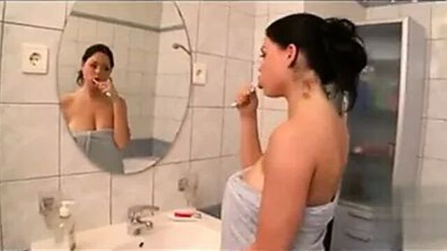 Big boobs in the Bath